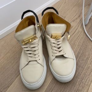 white buscemi high tops